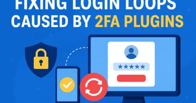 Featured image showing how to fix login loops caused by 2FA plugins